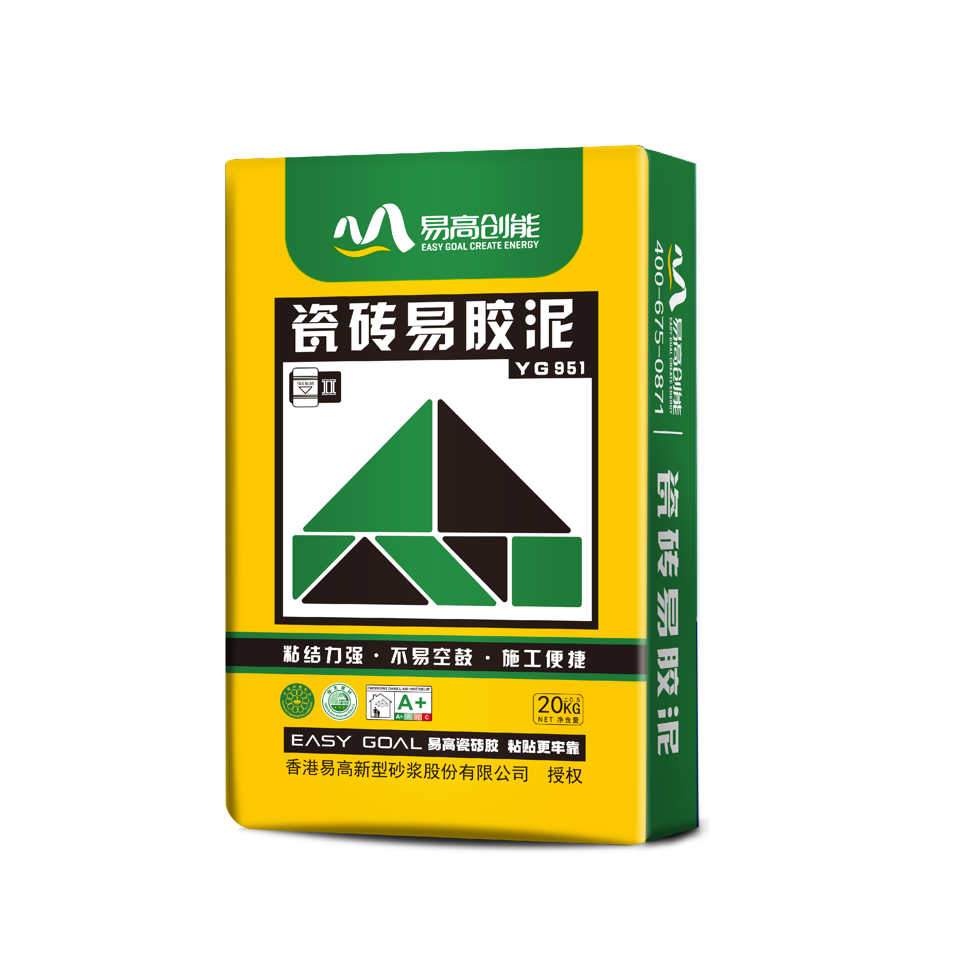 瓷磚易膠泥