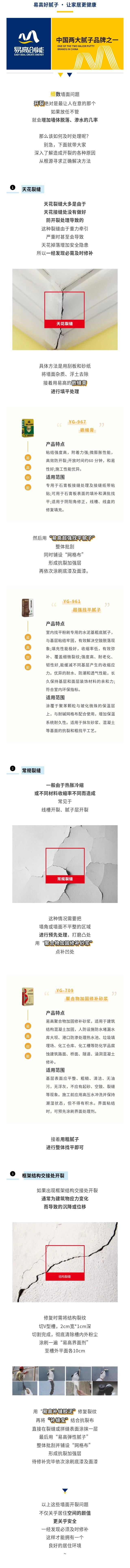墻面開裂？